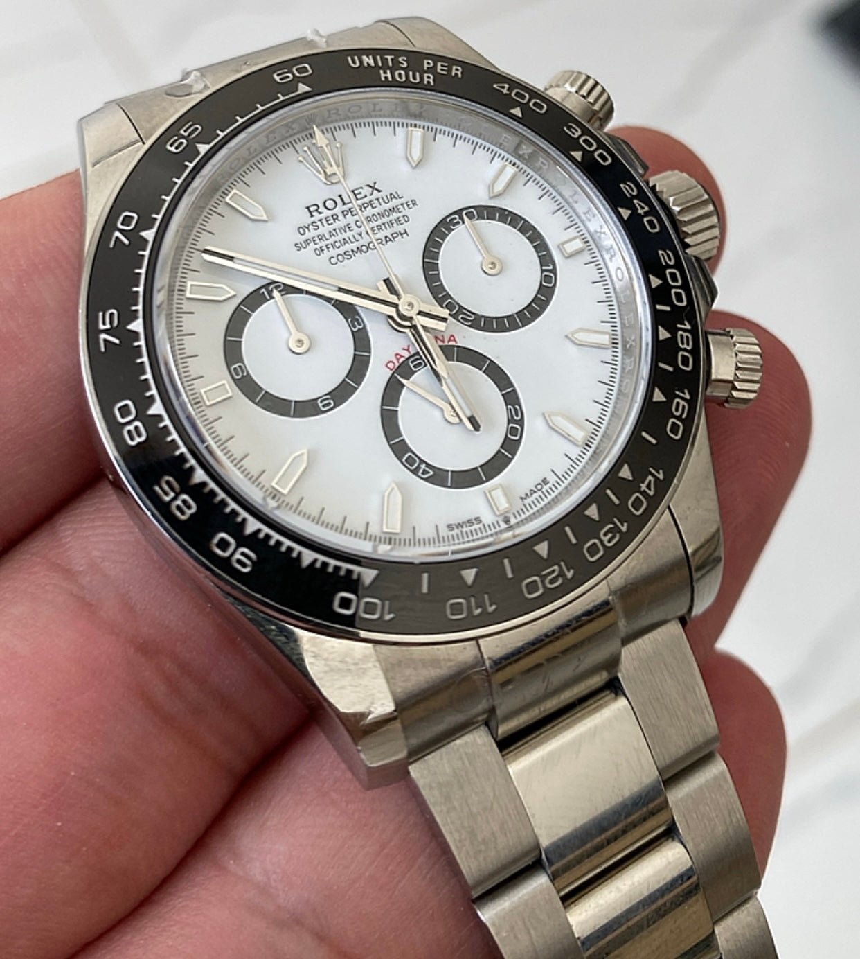 رولكس دايتونا كوزموجراف باندا - كلين طبق الأصل ماكينة سويسري