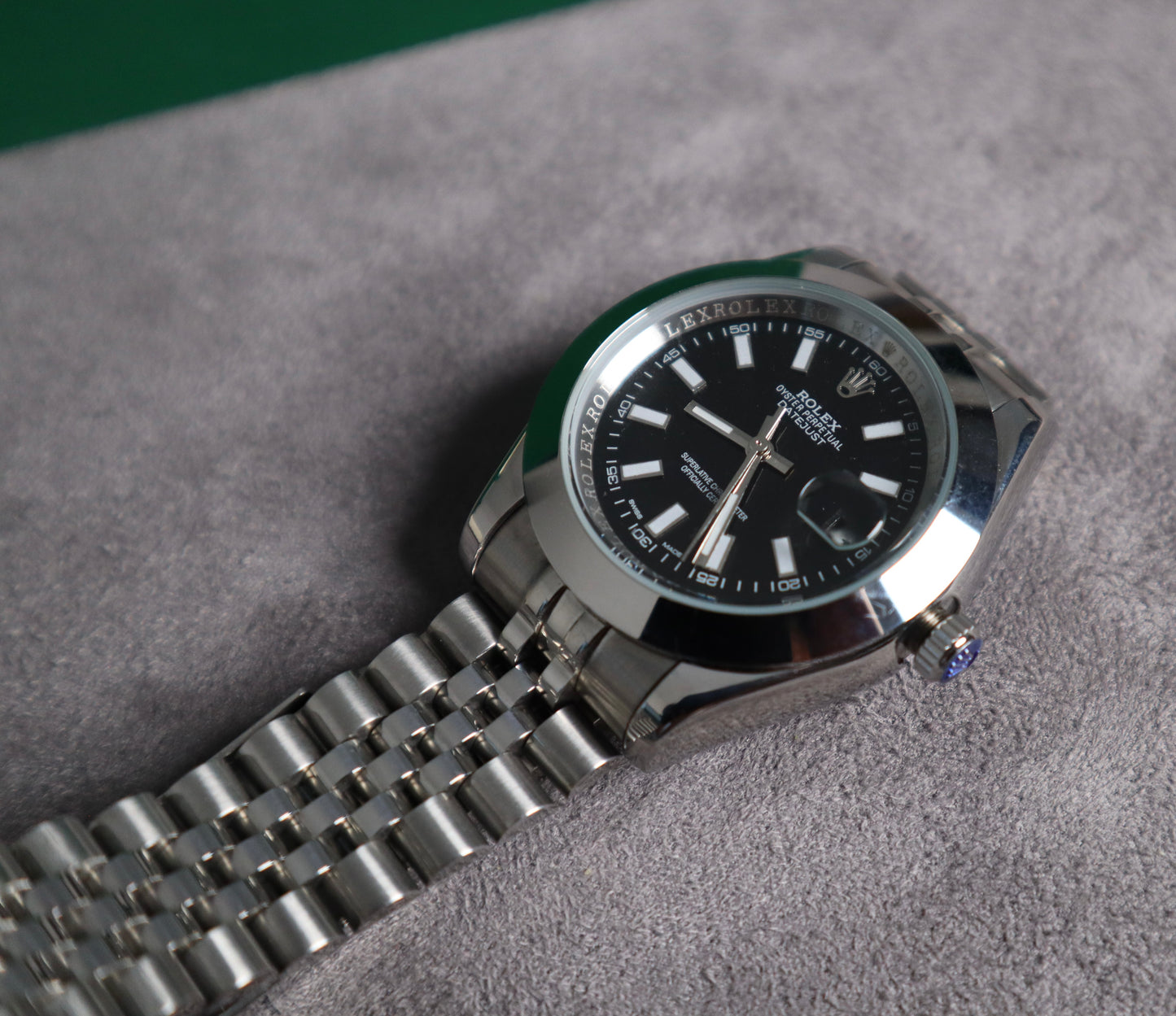 Rolex Datejust - رولكس دايت جست جراند ماستر طبق الأصل  متوفر قطعتين (السعر بالاردني 300)