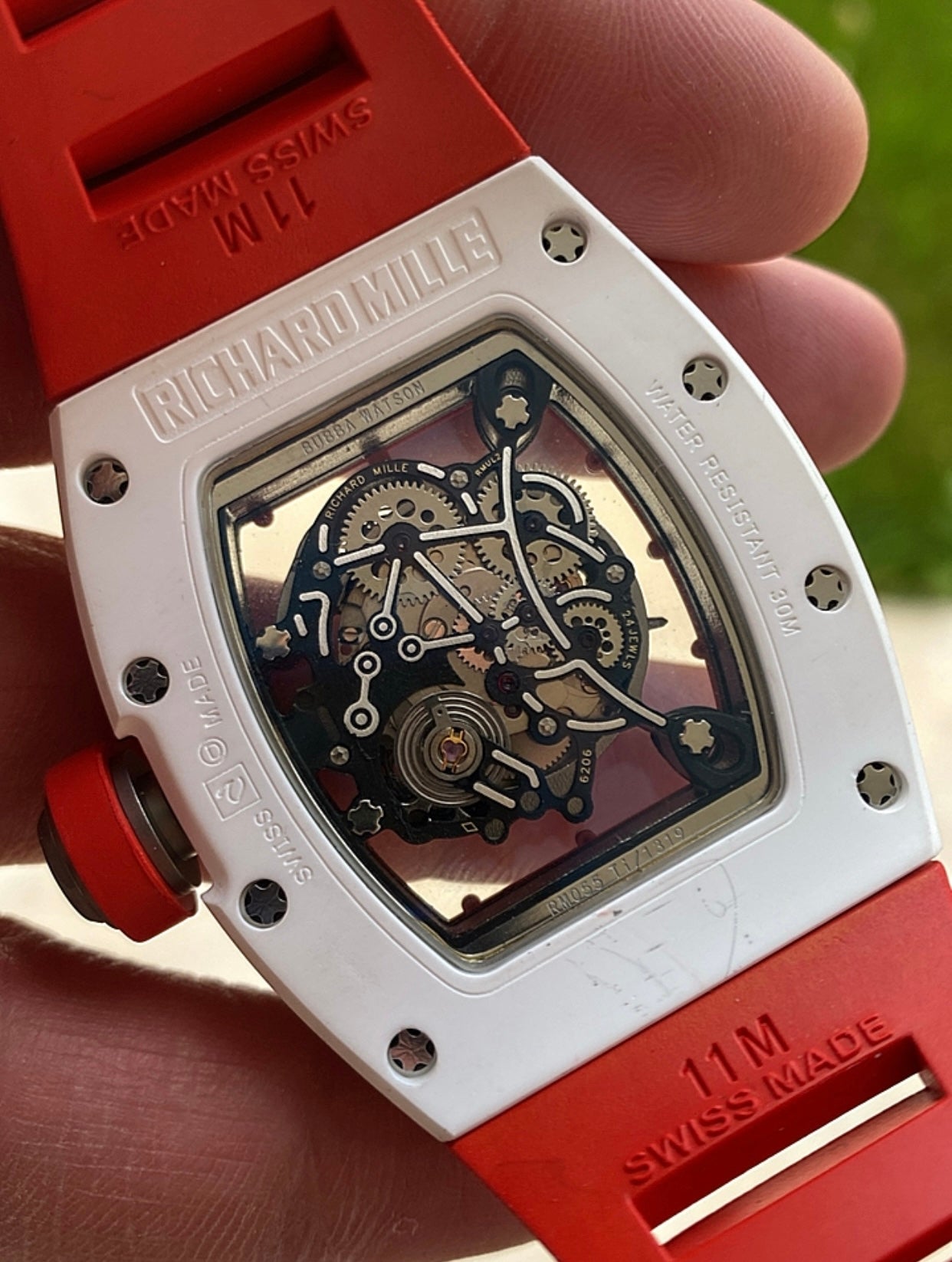 RM 55 Bubba watson Red Ceramic 2024- ريد سيراميك قطعة واحدة (RM 3)