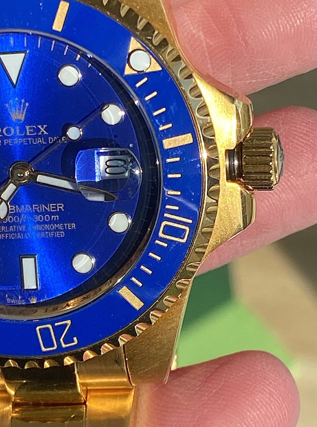 41 mm رولكس سابمارينر سميرف ذهبي - كلين تايتل