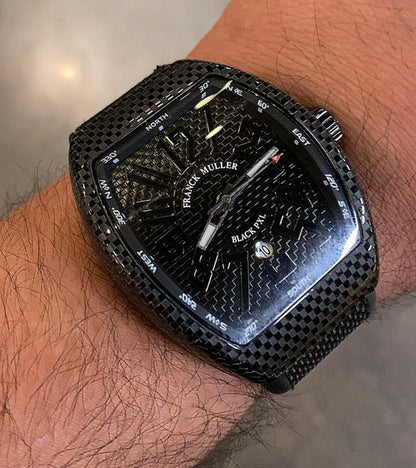 فرانك مولر كاربون فايبر- حبة واحدة كلين طبق الأصل