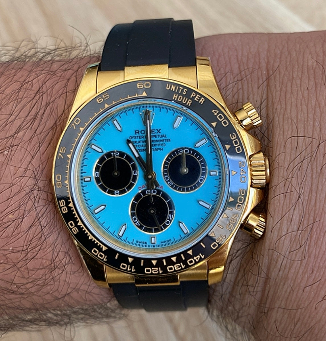 رولكس دايتونا تيفاني٢٠٢٥ كلين طبق الأصل ماكينة سويسري