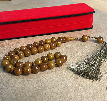 سبحة حجر سندلوس نقي ١٠٠٪؜  S23- متوفر قطعة واحدة من هذا التصميم