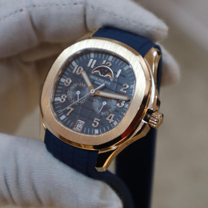 patek philippe aquanaut perpetual calendar - اكوانوت كاليندر كلين طبق الأصل