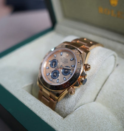 43 mm رولكس دايتونا ذهبي - مناسبة للبس الرسمي