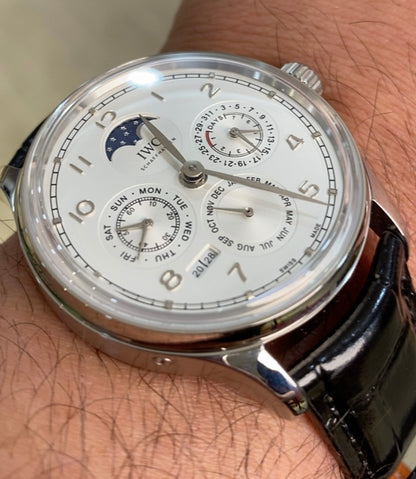 IWC Clean - الساعة طبق الأصلية بالضبط توصيل سريع فقط