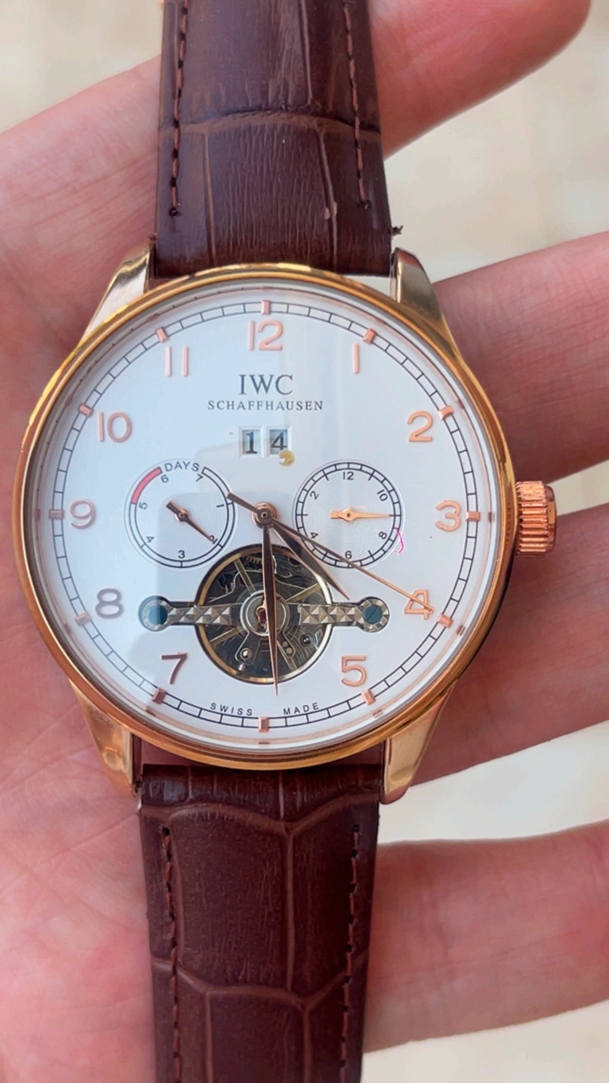 Iwc قطعه ماستر كواليتي