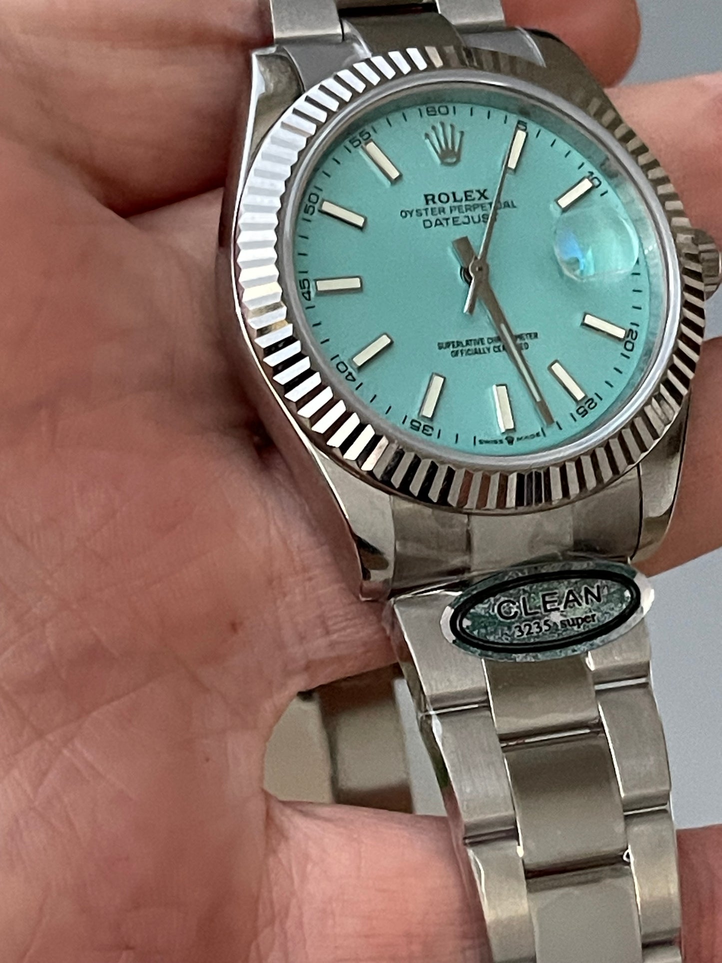 رولكس دايت جست تيفاني كلين طبق الأصل