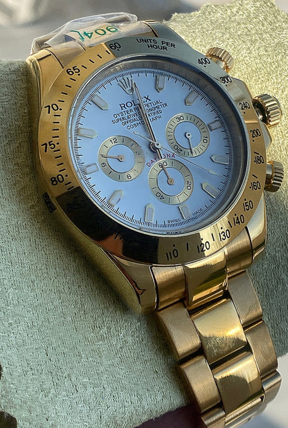 دايتونا ذهبي مينا ابيض - كلين تايتل