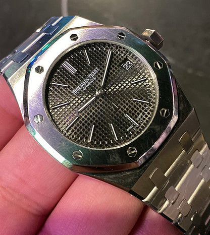 الساعة ب ستيكراتها - اي بي رويال اوك كلين طبق الأصل لا تميز ماكينة سويسري طبق الاصل