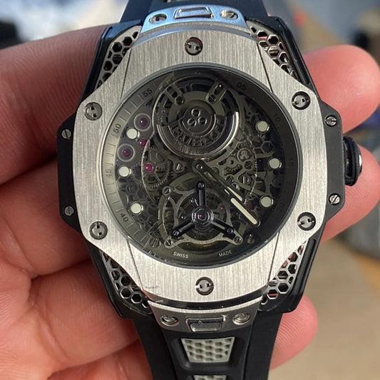 Hublot BigBang 2024 - هابلوت بيج بانج فضي كلون ماستر طبق الاصل