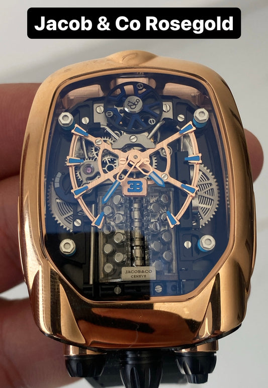 جاكوب اند كو بوجاتي  كلين ماكينة سويسري / اختر اللون متوفر قطعة واحدة من كل لون