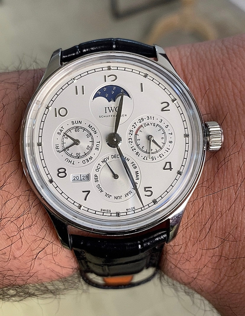 IWC Clean - الساعة طبق الأصلية بالضبط توصيل سريع فقط