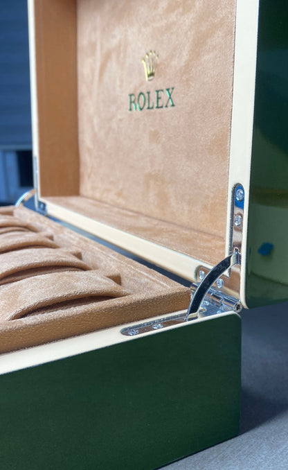 بوكس روليكس خشب - لون اخضر