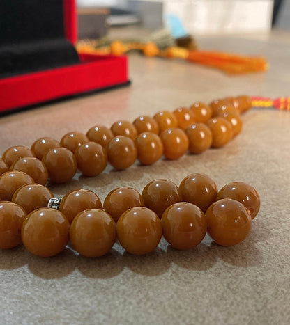 سبحة حجر سندلوس نقي ١٠٠٪؜  S21- متوفر قطعة واحدة من هذا التصميم