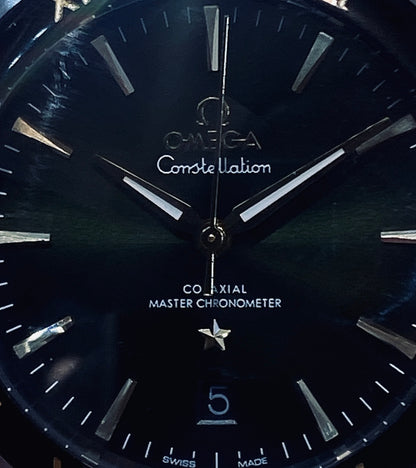 أوميجا كونستليشن اخضر أومبريه ستيل  - كلين