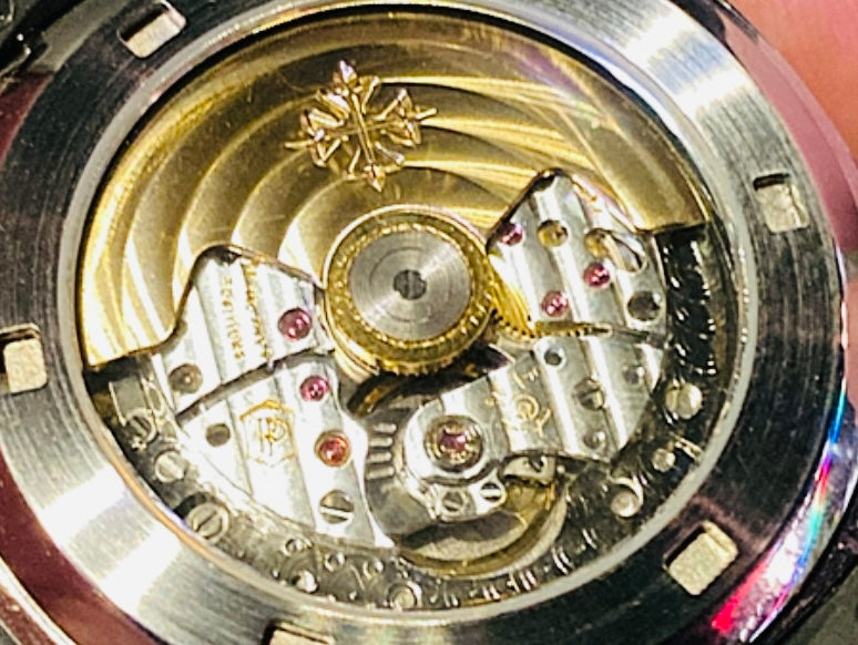 باتيك فيليب تكوا نوت ستراب اسود  طبق الأصل (صور حقيقية دون تعديل)