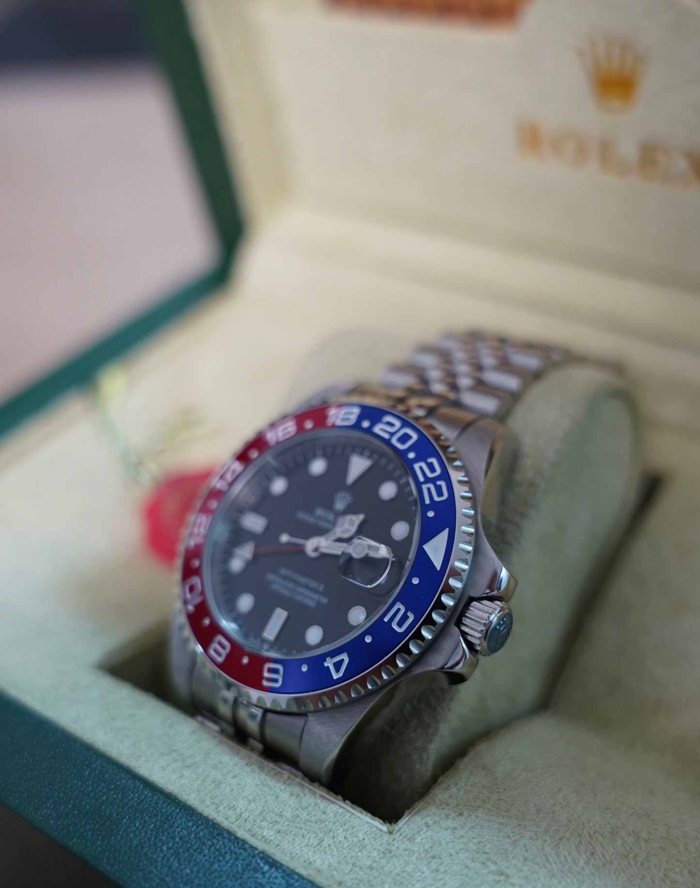 43 mm رولكس جي ام تي ببسي سوبر كواليتي