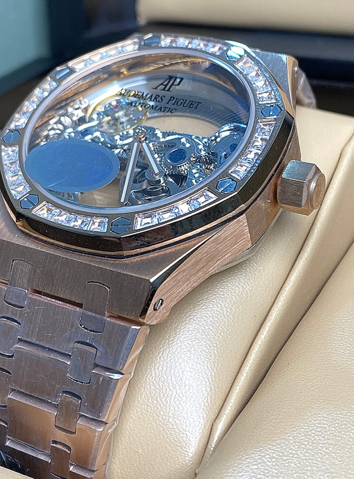 Audemars Pigue Royal Oak Skeleton 41 mm (كلين تايتل)