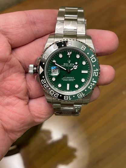 رولكس سبرايت ٢٠٢٥ مينا اخضر كلين طبق الأصل