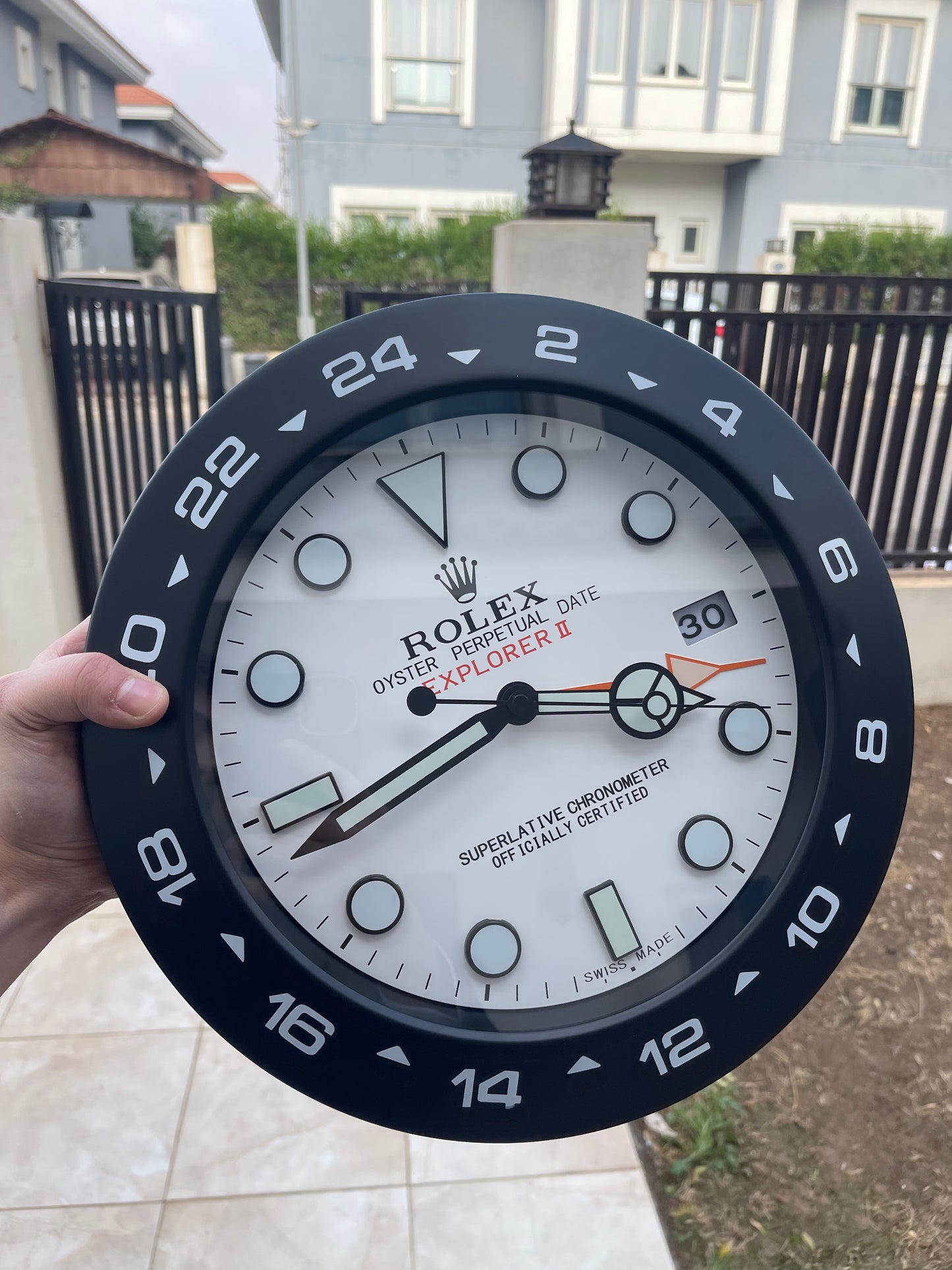 Rolex explorer ساعة حائط رولكس اكسبلورر للمكاتب