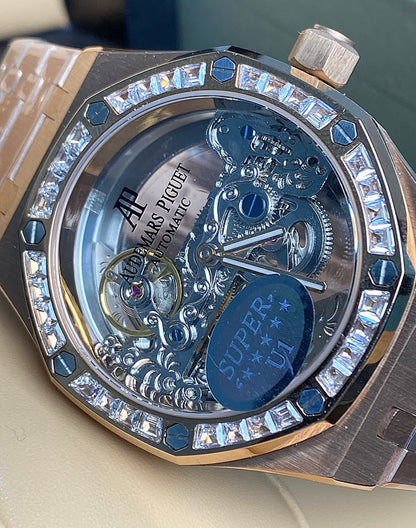Audemars Pigue Royal Oak Skeleton 41 mm (كلين تايتل)