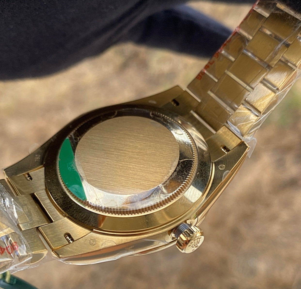 DayDate Yellow Gold - قطعة وحدة كلين طبق الأصل مينا باڤد