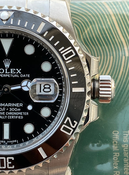 41 mm رولكس سبمارينر ديت ستانلس ستيل أسود