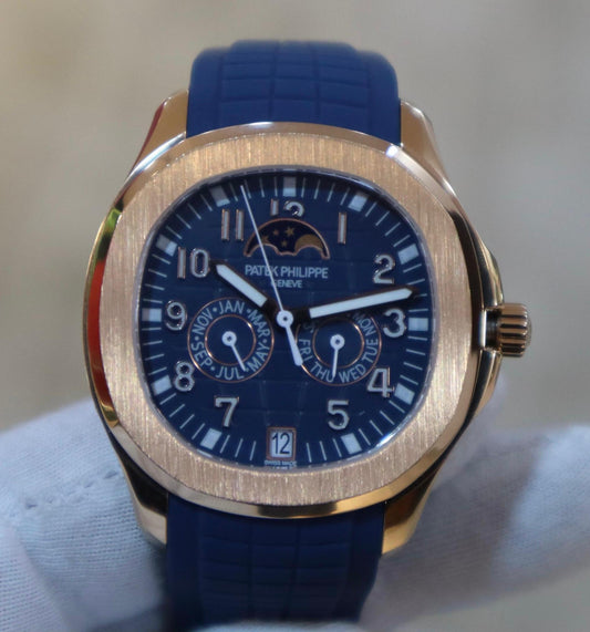 patek philippe aquanaut perpetual calendar - اكوانوت كاليندر كلين طبق الأصل