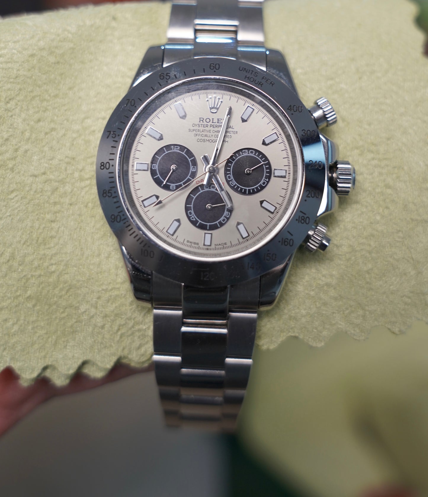 43 mm رولكس دايتونا بلاتينيوم سوبر كواليتي