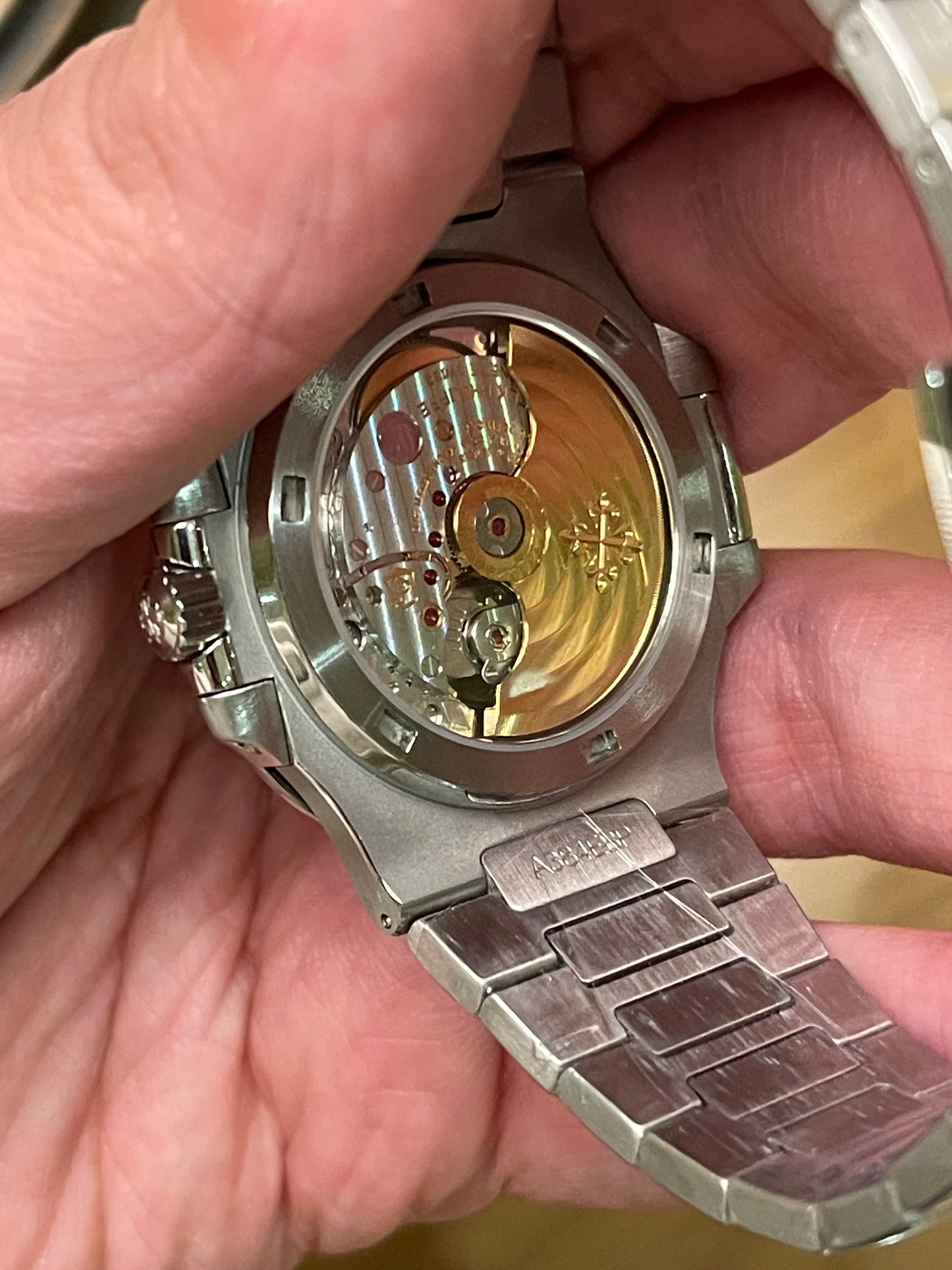 باتيك فيليب نوتلس نادرة جداً- مينا زيتوني بيزيل اوليڤ  زيتوني طبق الاصل اعلى جودة