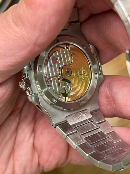 باتيك فيليب نوتلس نادرة جداً- مينا زيتوني بيزيل اوليڤ  زيتوني طبق الاصل اعلى جودة