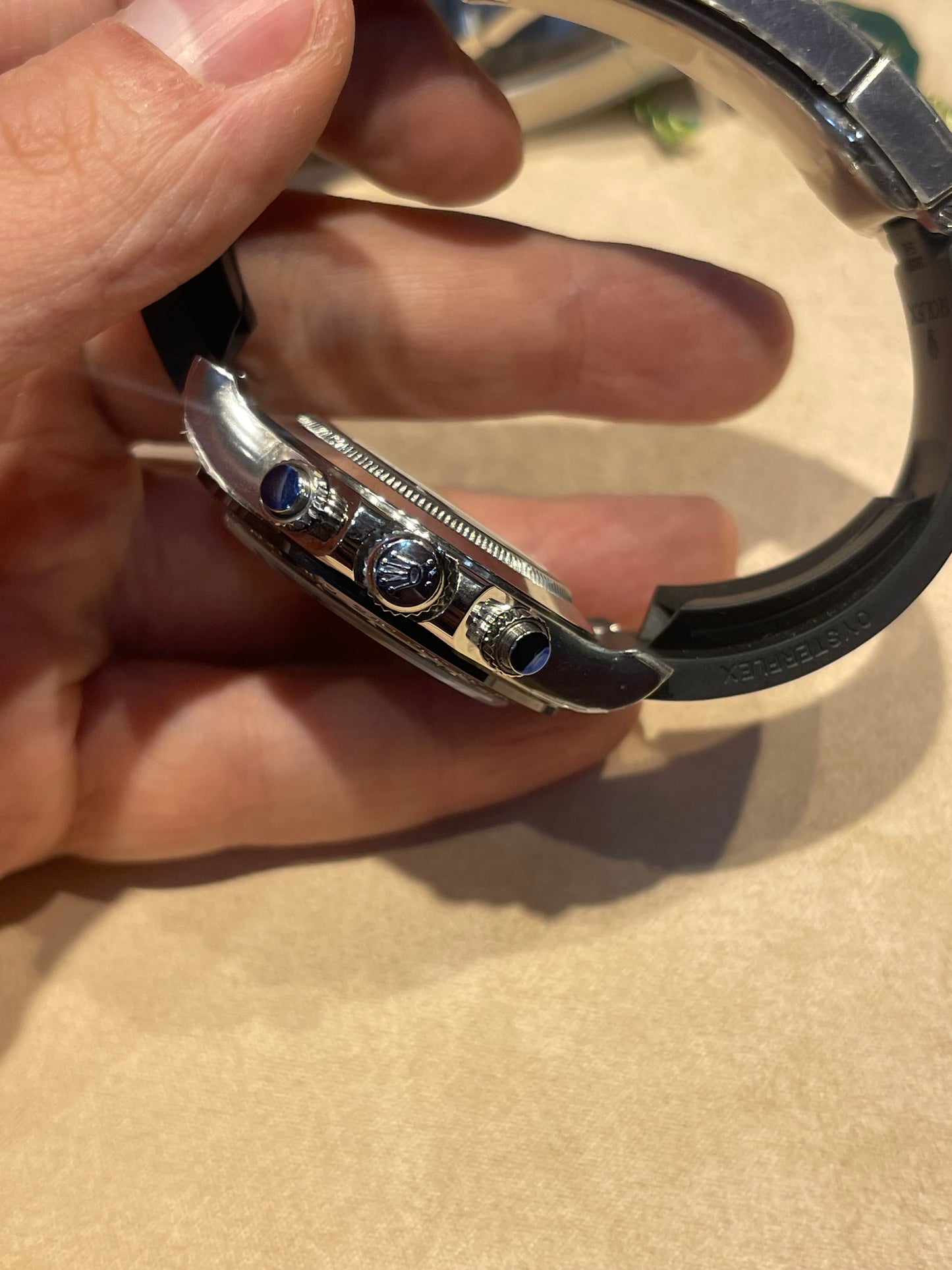 رولكس دايتونا كوزموغراف كلين طبق الأصل ربر