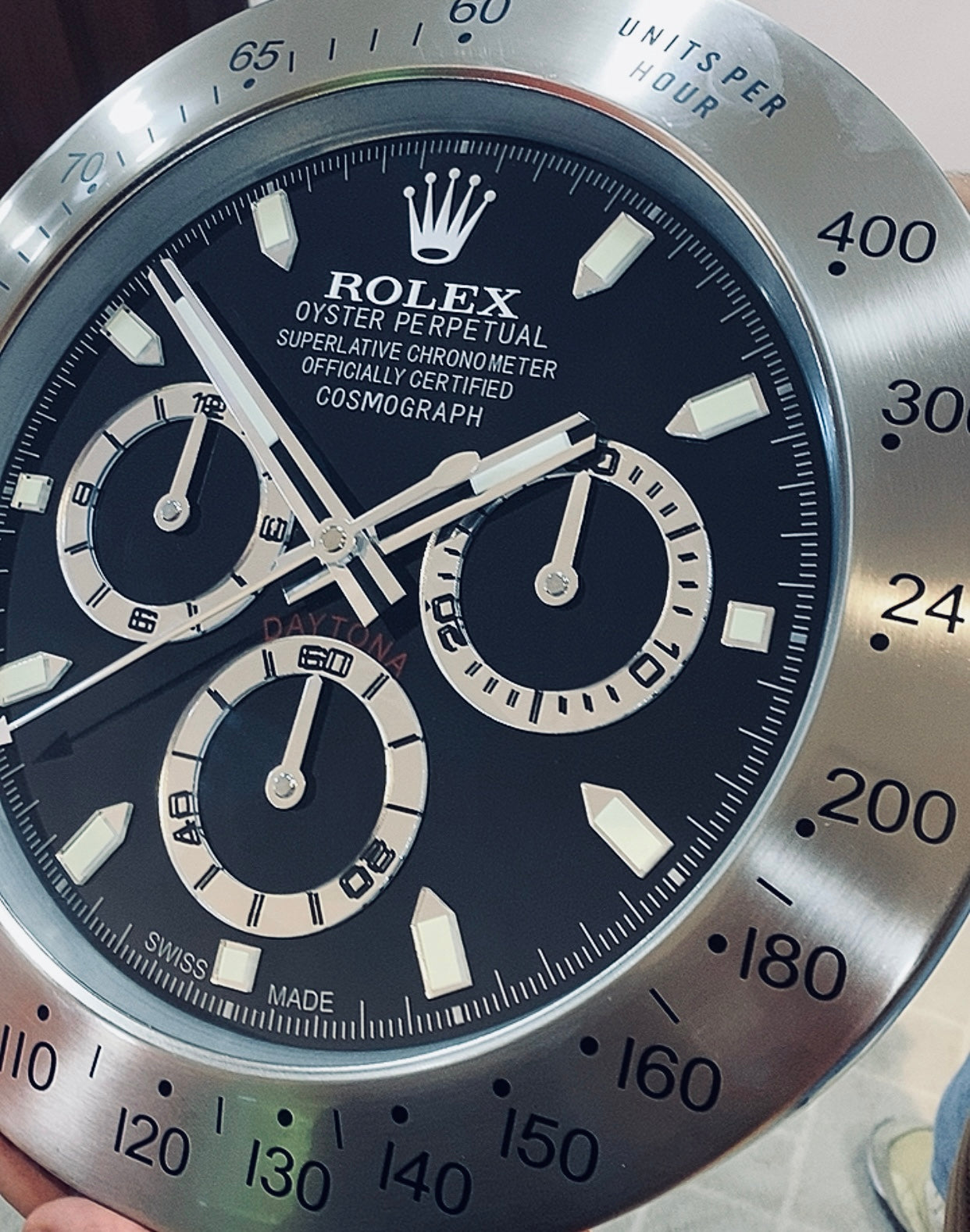 رولكس دايتونا تايتانيوم ديزاين - ساعة للحائط