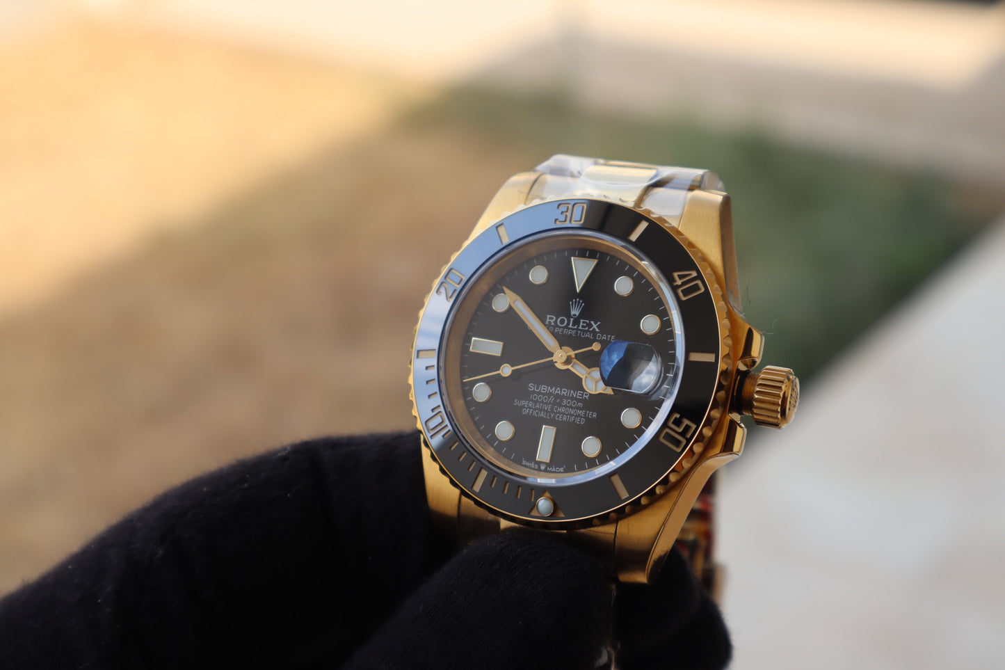 Rolex Submariner Yellow Gold - قطعة واحدة كلين