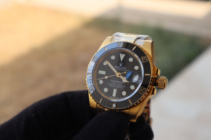 Rolex Submariner Yellow Gold - قطعة واحدة كلين