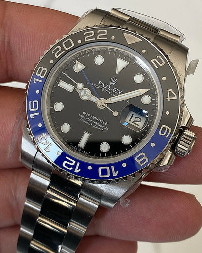 Rolex GMT Batman Clean