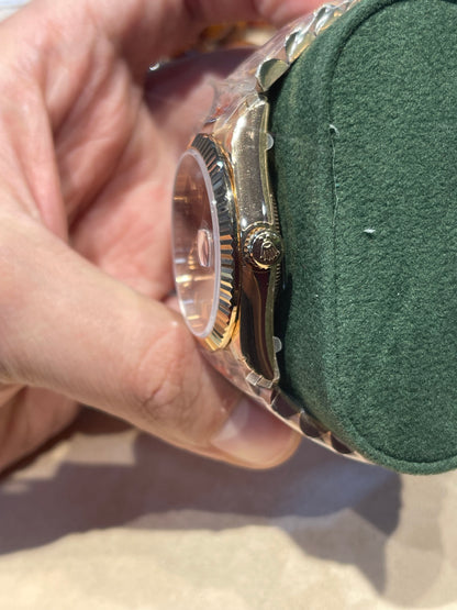 رولكس داي ديت كلين روز جولد سير بريزيدنشل