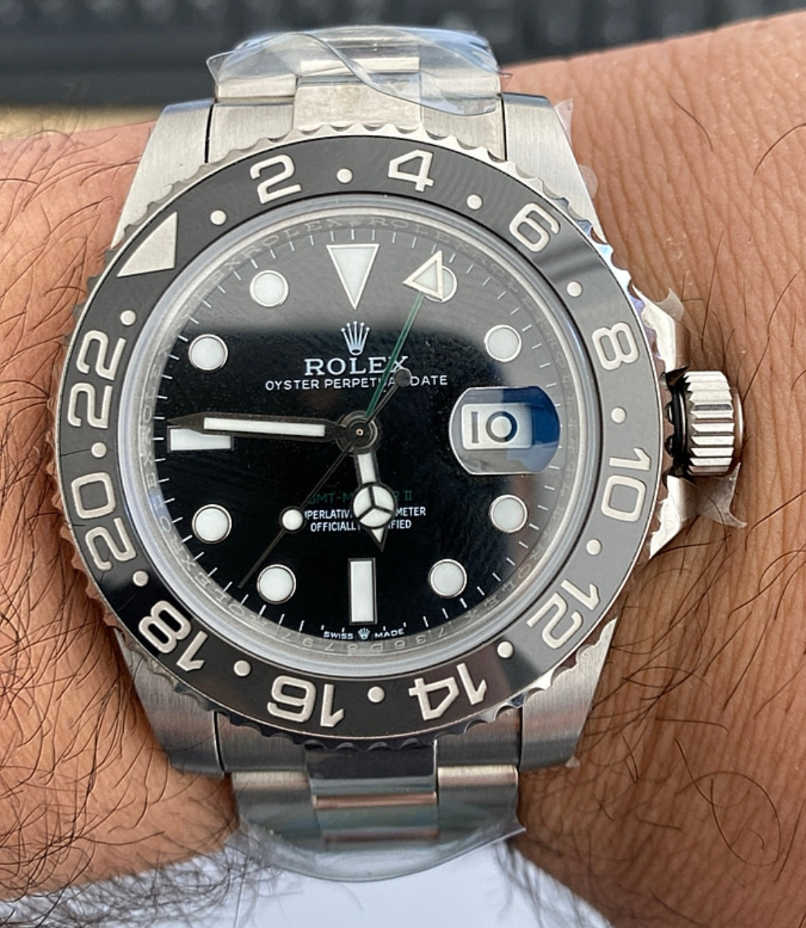 رولكس جي ام تي بروس وين ٢٠٢٤ كلين طبق الأصل