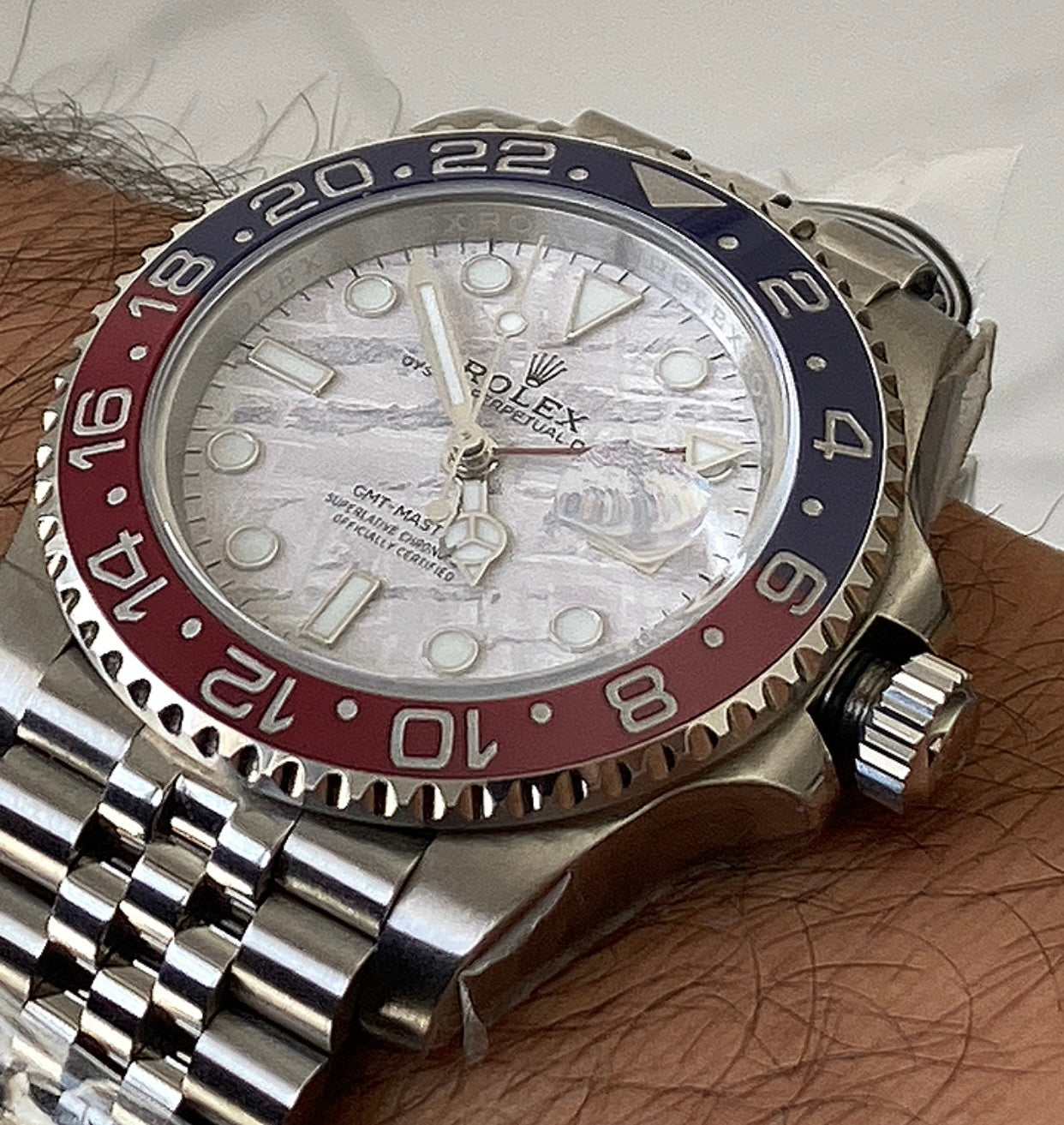 رولكس ببسي مينا ماربل - كلين مطابقة للأصلية ماكينة حركة سويسري