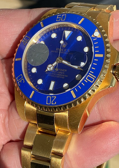 41 mm رولكس سابمارينر سميرف ذهبي - كلين تايتل