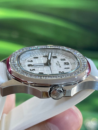 باتيك فيليب كلين نسائي مينا ابيضّ دايموند