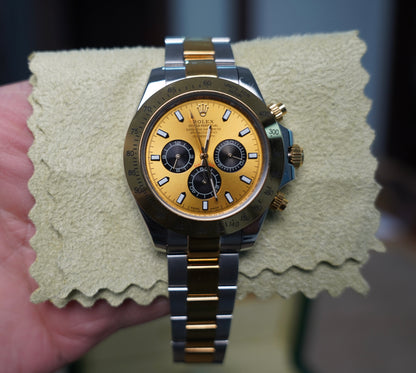 40 mm رولكس دايتونا كوزمو جراف ذهبي سوبر كواليتي