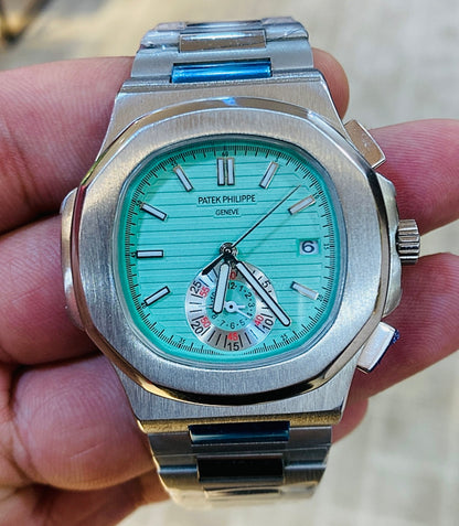 باتيك فيليب نوتلس تيفاني كرونوجراف- جراند ماستر متوفر حبة واحدة