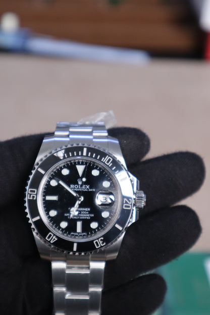 41 mm رولكس سبمارينر ديت ستانلس ستيل أسود