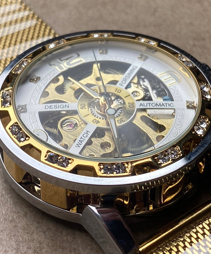 ساعة تايتان جولد اوتوماتيك اصدار 2024