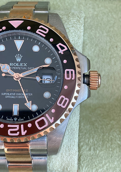 43 mm رولكس رووت بيير ماستر كلين- Rolex Root Beer
