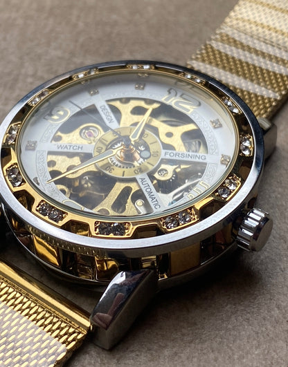 ساعة تايتان جولد اوتوماتيك اصدار 2024