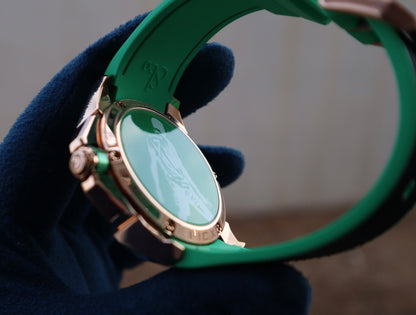 jacob & co CR7 - جاكوب اند كو اصدار رونالدو لون اخضر توربيون كلين درجة اولى