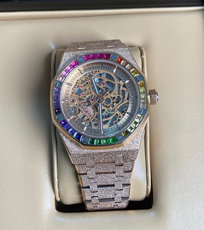 Audemars Pigue Royal Oak Rainbow 41 mm  (كلين تايتل)